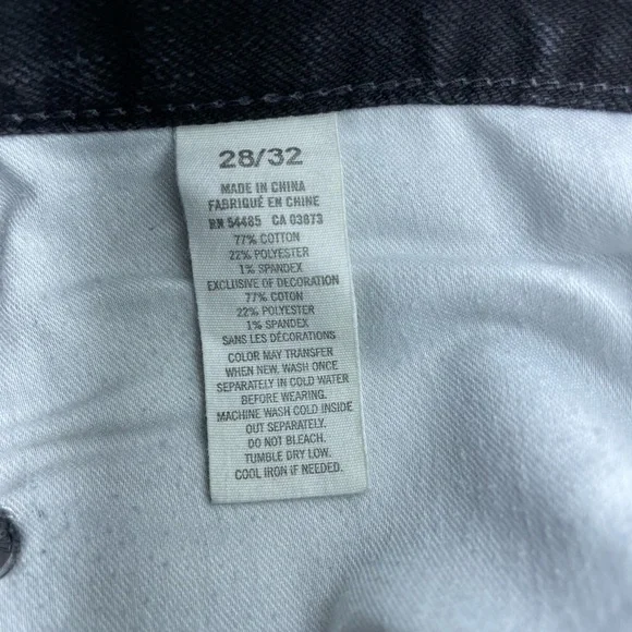 American Eagle Men’s Black Skinny Jeans | 28x32 - Picture 7 of 11